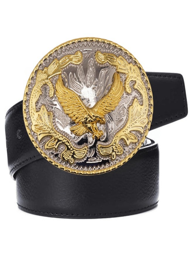 WMG Eagle Flying Soaring Rodeo Western Gold Tone Belt Buckle - Image 4